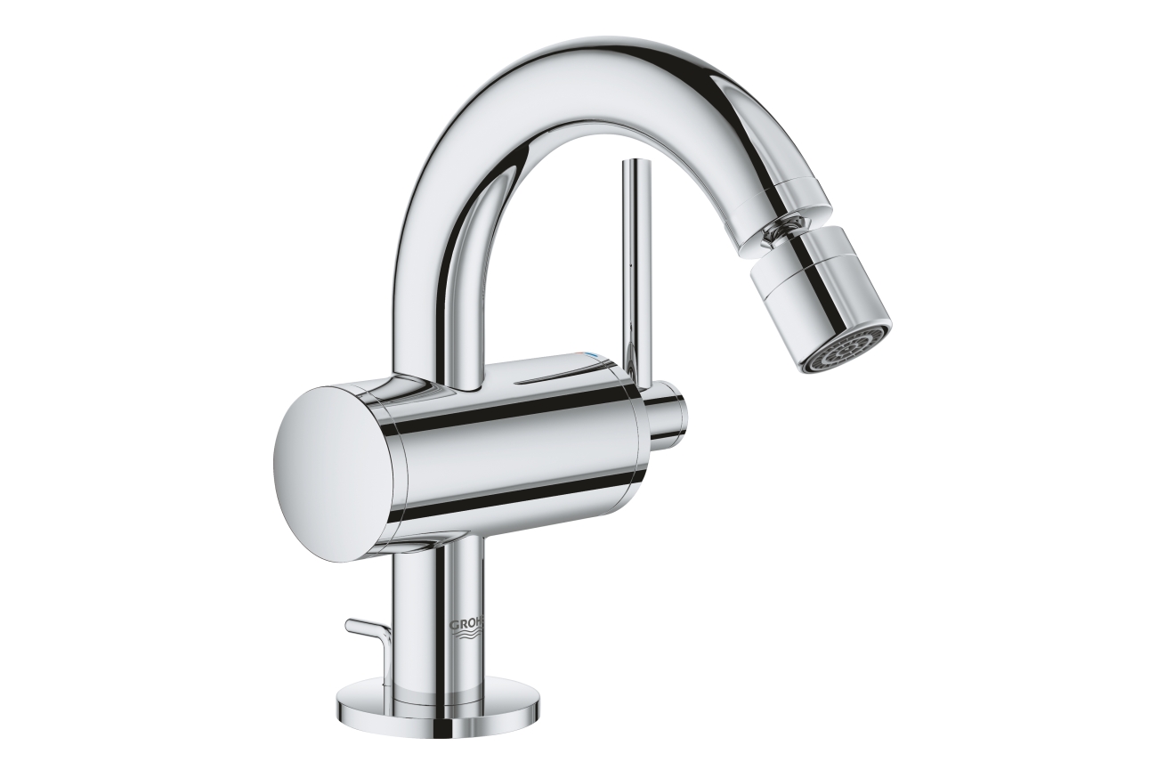 Смеситель для биде GROHE Atrio с донным клапаном, хром (32108003)