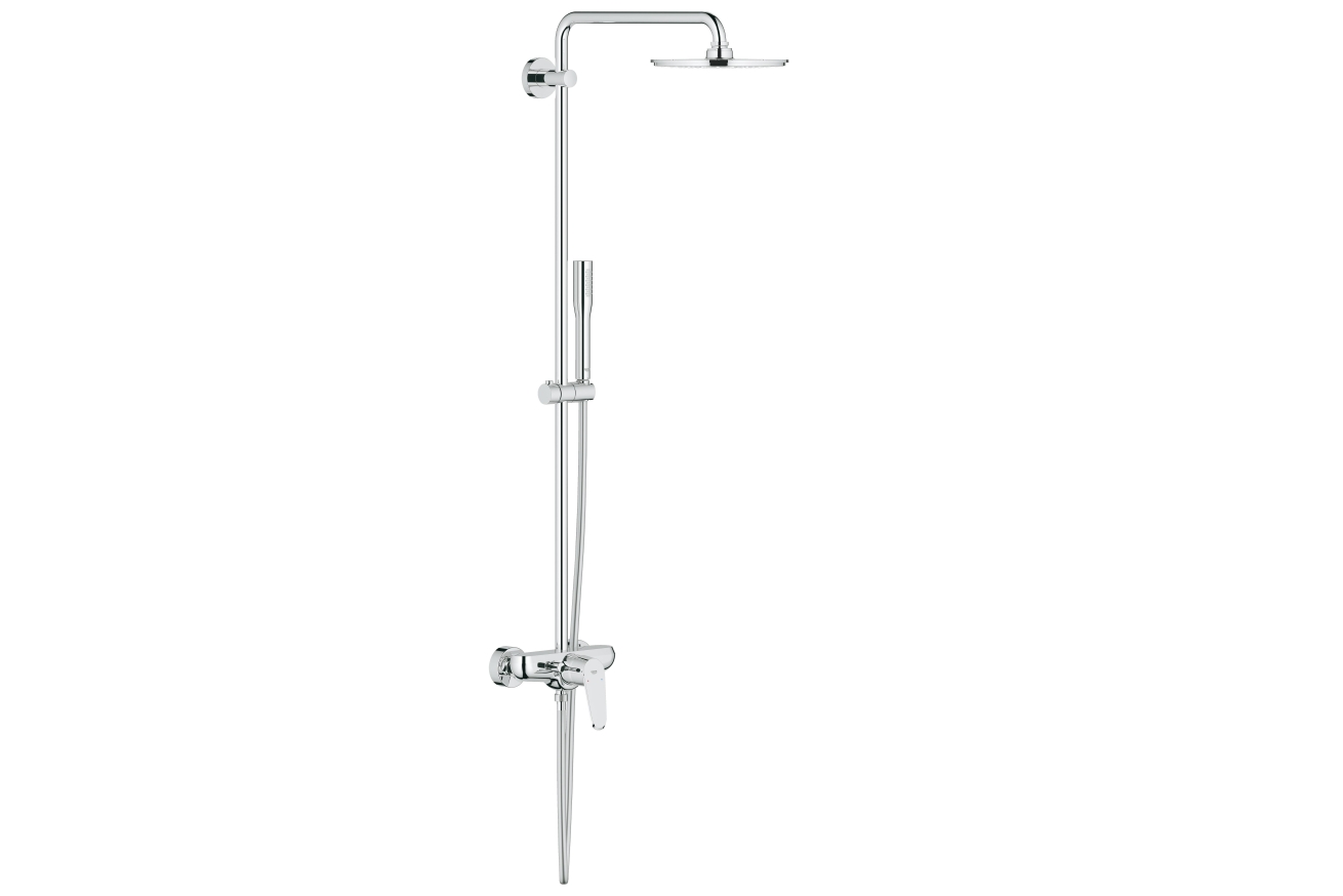 Душевая система GROHE Euphoria Eurodisc Cosmopolitan System 210 со смесителем для душа, хром (23058003)
