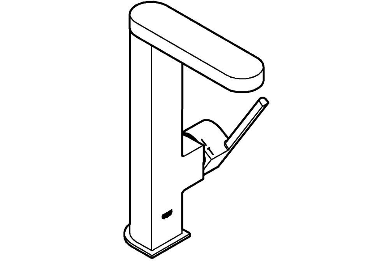 Смеситель для раковины GROHE Plus, L-size, хром (23844003)