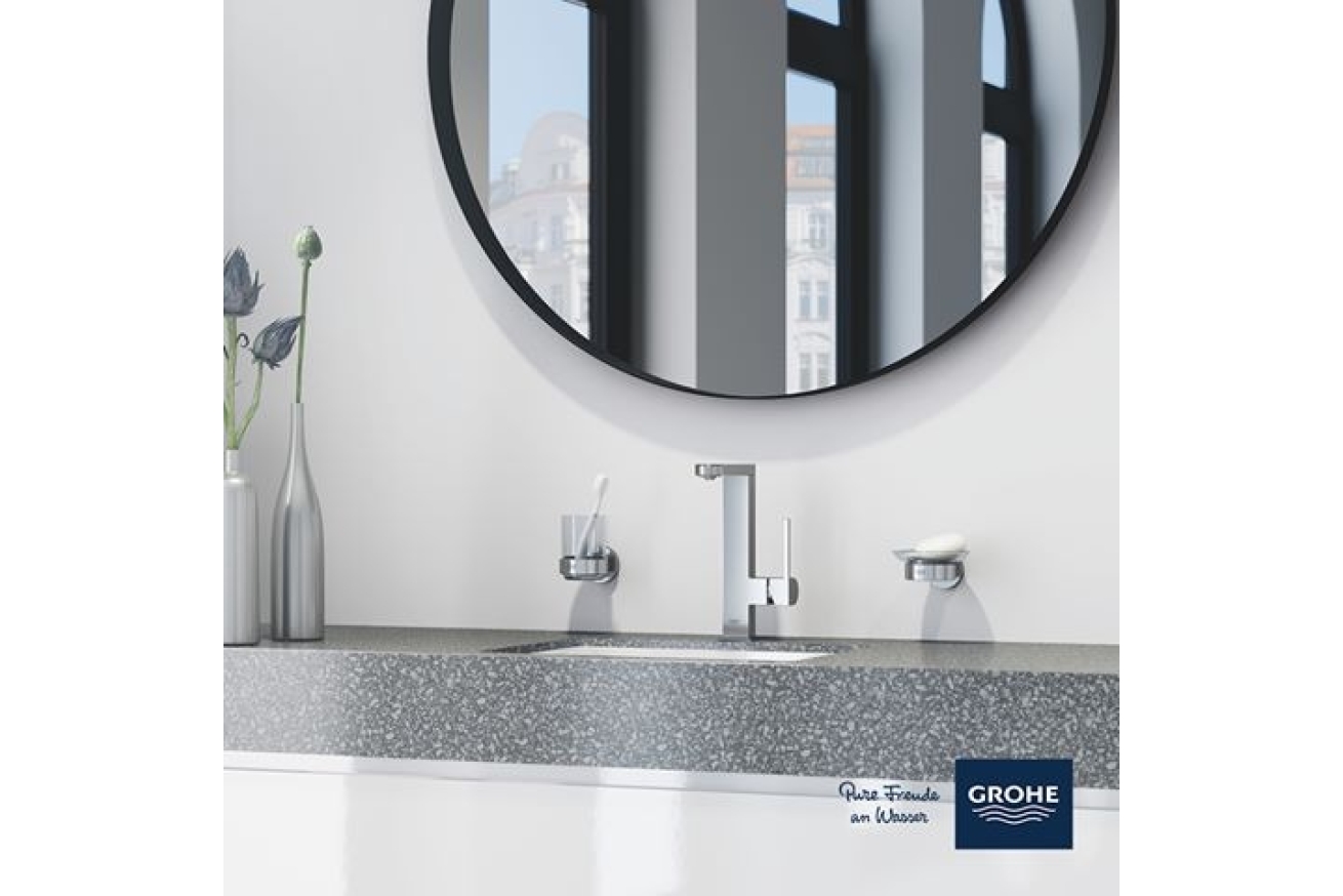 Смеситель для раковины GROHE Plus, L-size, хром (23844003)