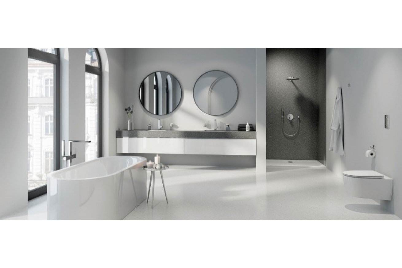 Смеситель для раковины GROHE Plus, L-size, хром (23844003)