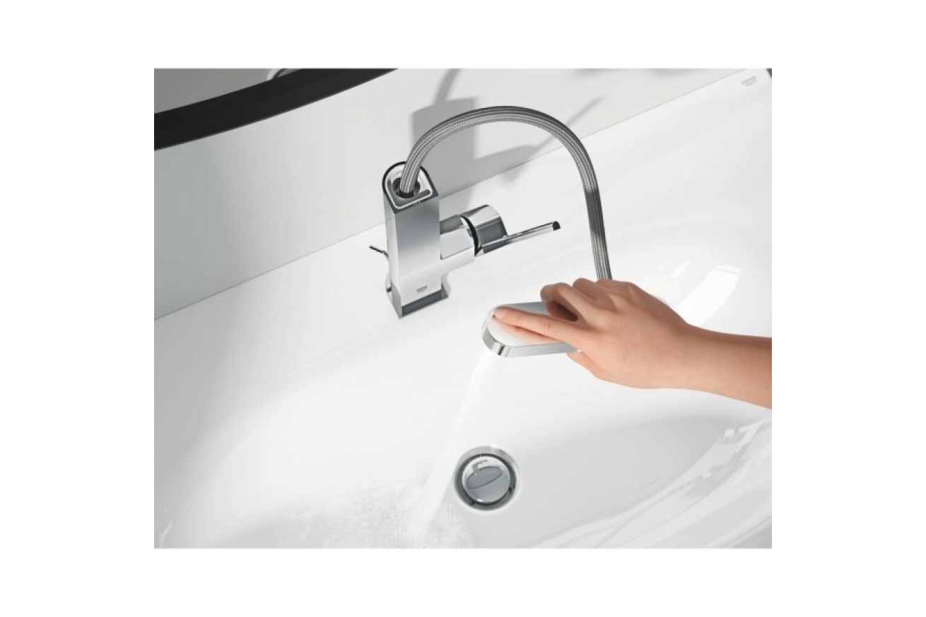 Смеситель для раковины GROHE Plus, L-size, хром (23844003)