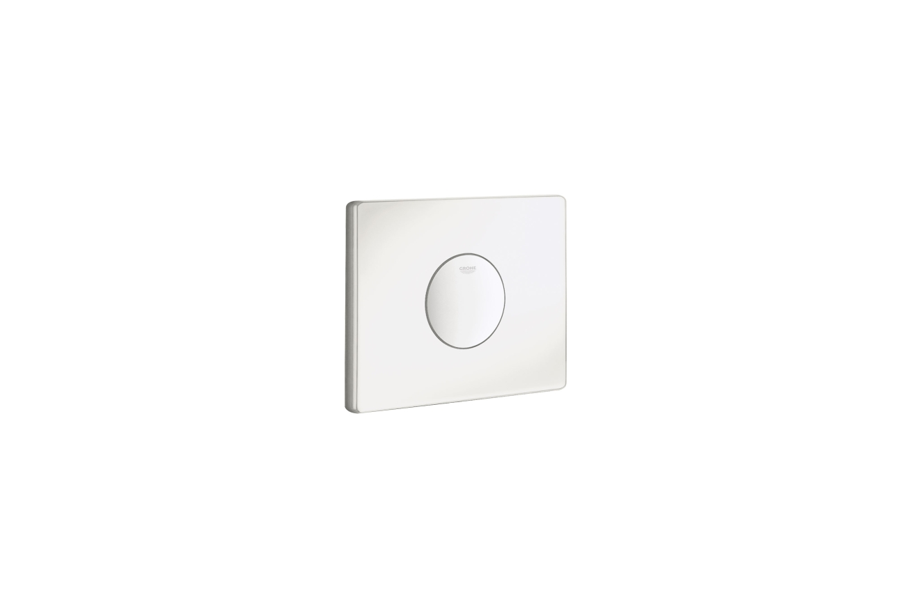 Панель смыва для унитаза GROHE Skate, 1 режим, альпин-белый (38573SH0)
