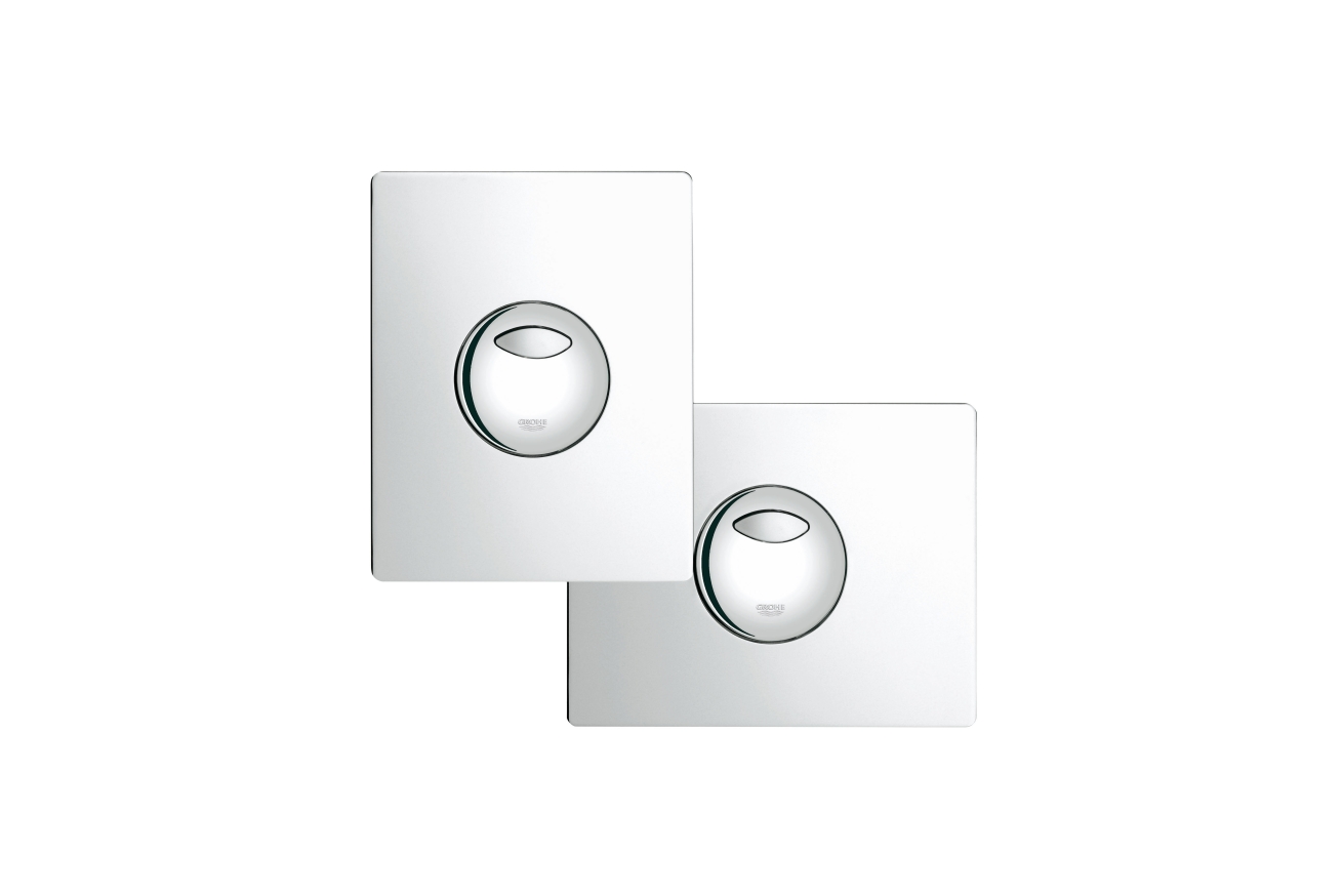 Панель смыва для унитаза GROHE Skate, 3 режима, хром (38862000)