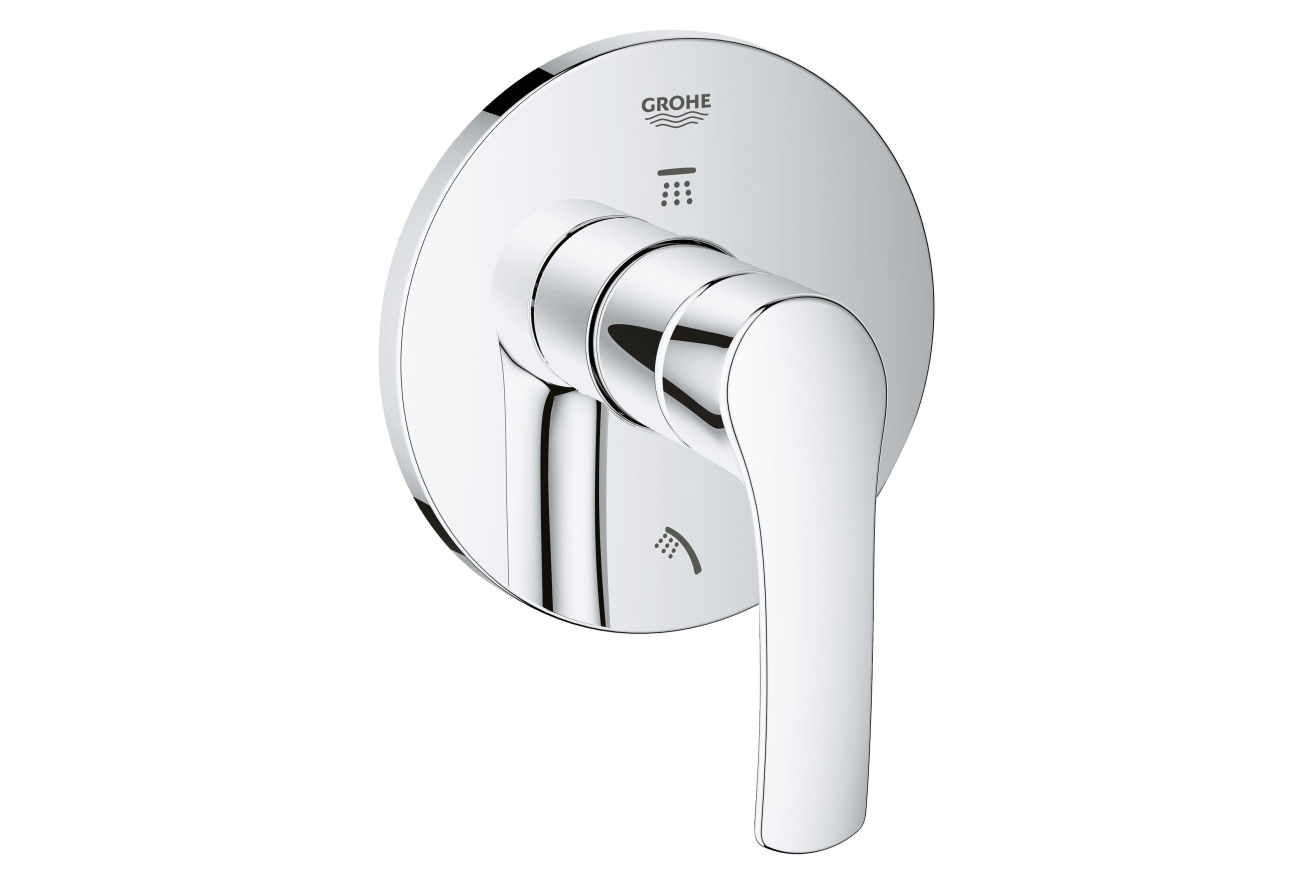 Внешняя часть переключателя потоков GROHE Eurosmart на 2 положения, хром (19970002)
