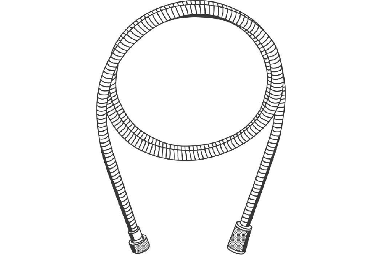 Душевой шланг GROHE Relexaflex Metal 2000 мм, хром (28140000)