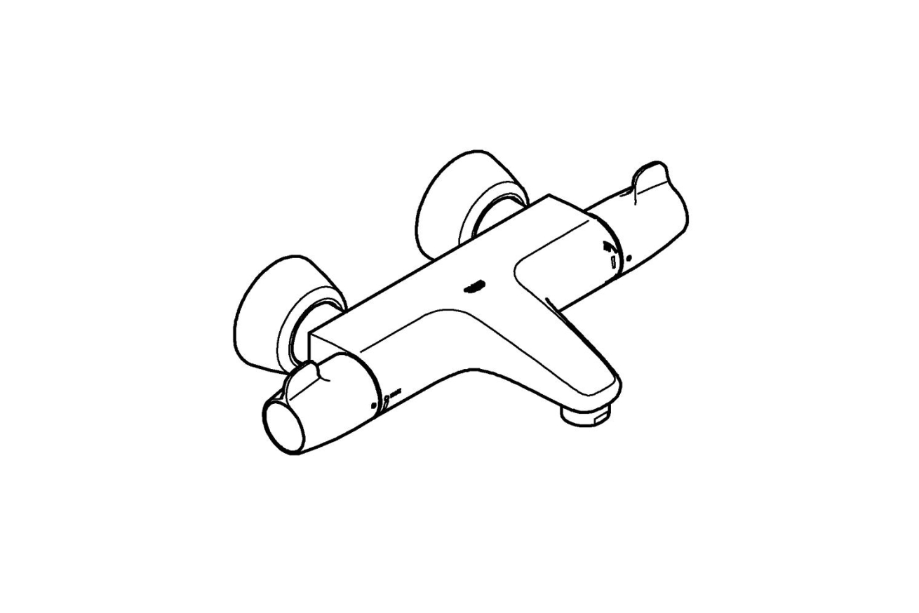 Термостат для ванны GROHE Grohtherm Special, хром (34665000)