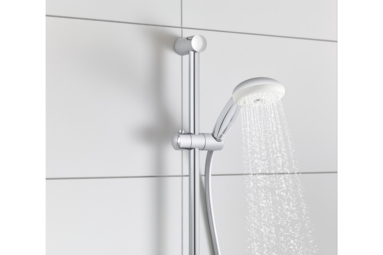 Ручной душ GROHE Tempesta 100, 4 режима, хром/серый (28578002)