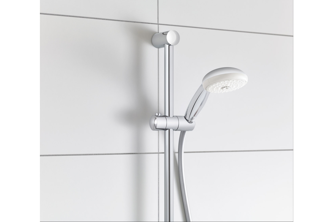 Ручной душ GROHE Tempesta 100, 4 режима, хром/серый (28578002)