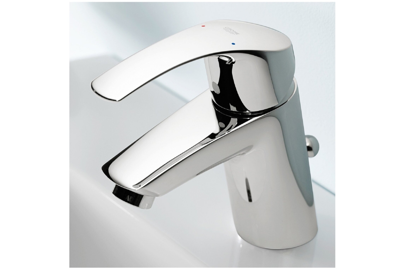 Смеситель для раковины GROHE Eurosmart, S-size, хром (33265002)
