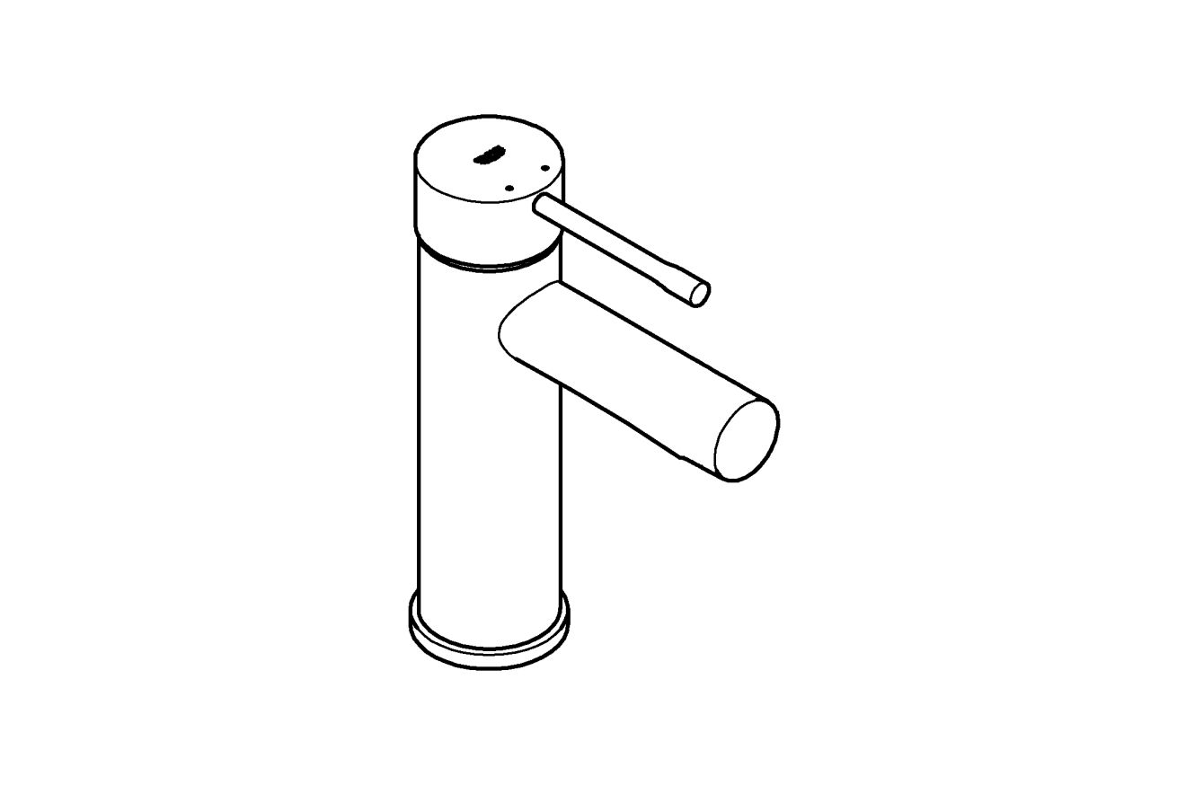 Смеситель для раковины GROHE Essence, S-Size, хром (34813001)