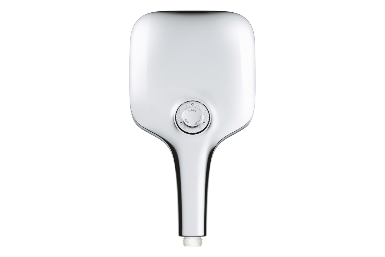 Ручной душ GROHE Rainshower SmartActive 130 Cube, 12 л/мин, 3 режима, хром (26550000)