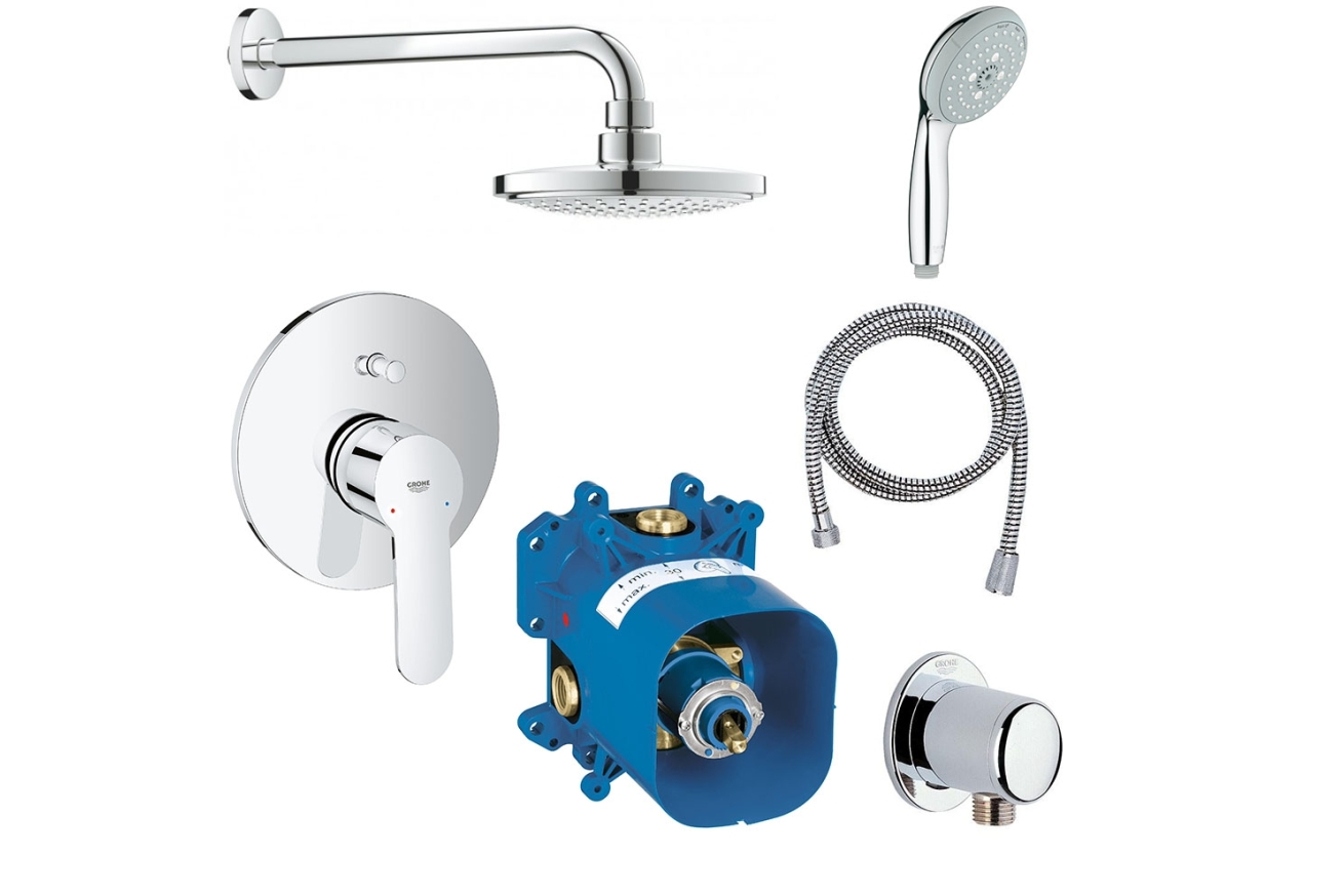 Готовый комплект для душа GROHE Eurostyle Cosmopolitan (NSB0054)