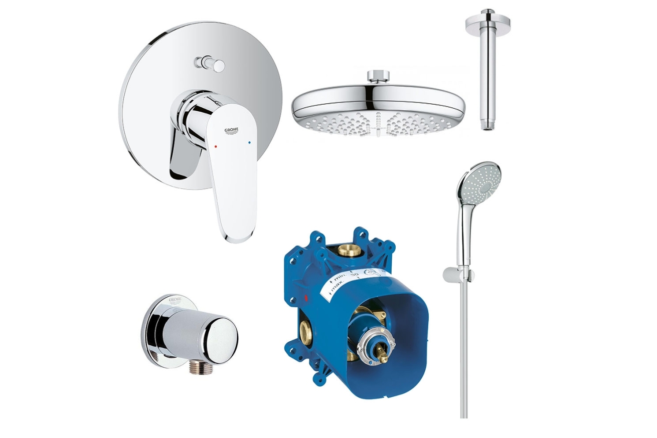 Готовый комплект для душа GROHE Eurodisc Cosmopolitan (NSB0061)