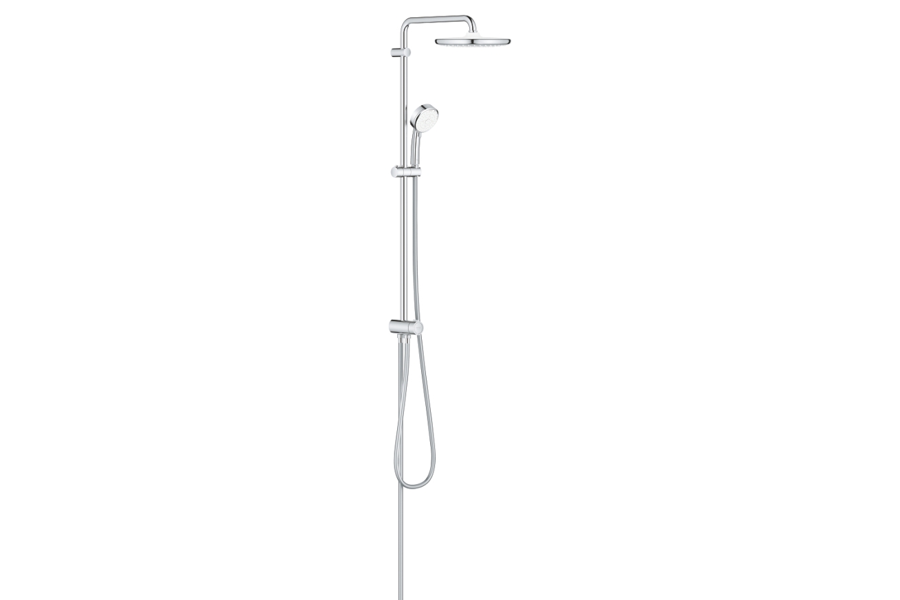 Душевая система GROHE Tempesta Cosmopolitan System 250 с переключателем потоков, хром (26675000)