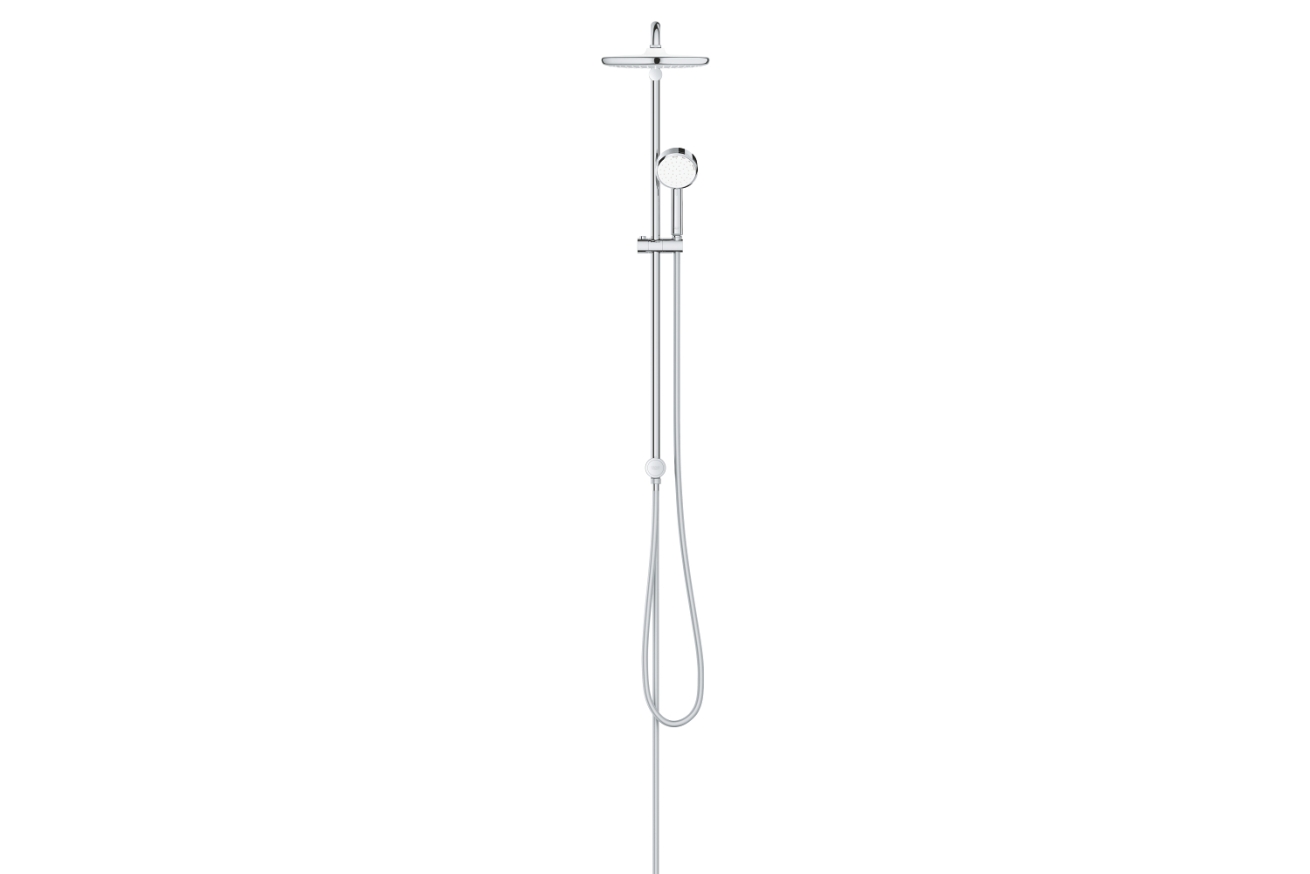 Душевая система GROHE Tempesta Cosmopolitan System 250 с переключателем потоков, хром (26675000)