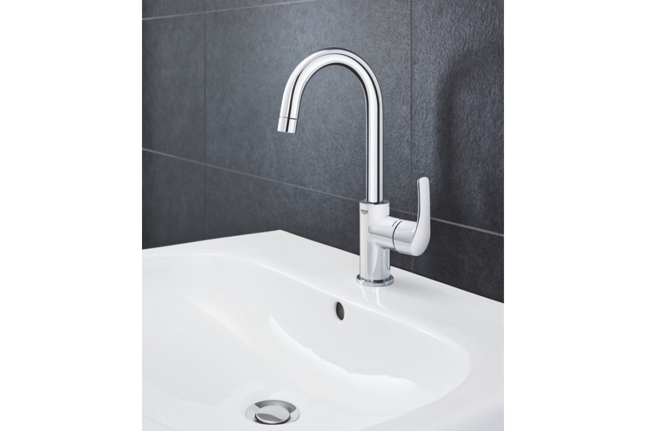 Смеситель для раковины GROHE Eurosmart, L-size, хром (23743002)
