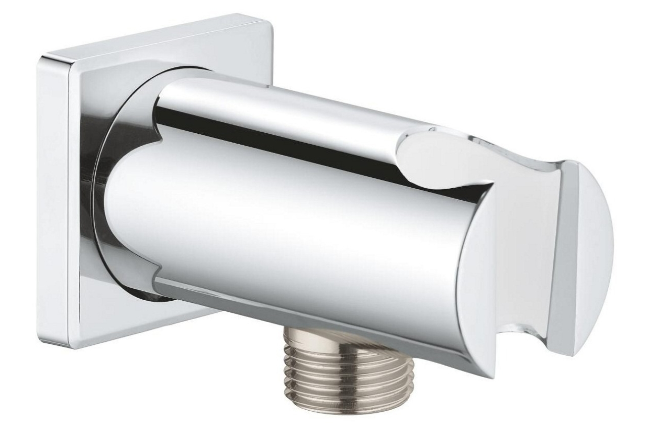 Подключение для душевого шланга с держателем ручного душа GROHE Euphoria, квадр. розетка (26659000)