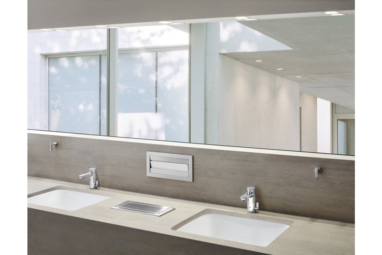 Смеситель для раковины GROHE Eurosmart Cosmopolitan T автоматический, хром (36318000)