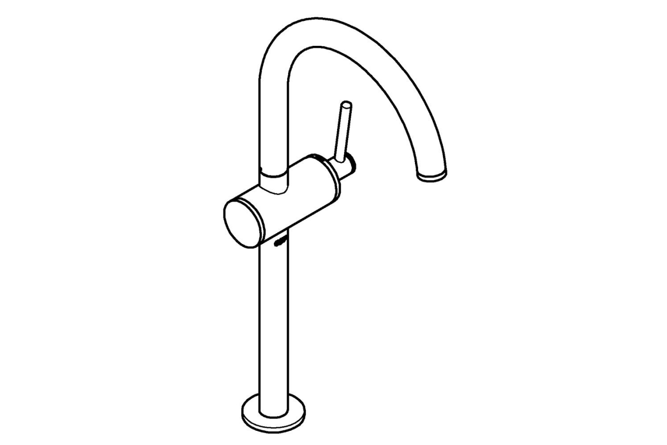Смеситель для раковины GROHE Atrio, XL-Size, хром (32647003)