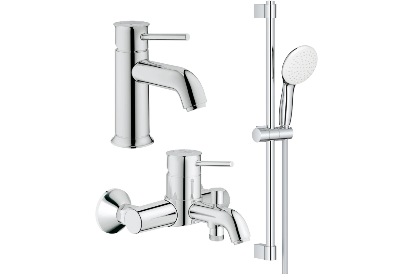Готовый комплект для ванной комнаты GROHE Tempesta (NB0009)