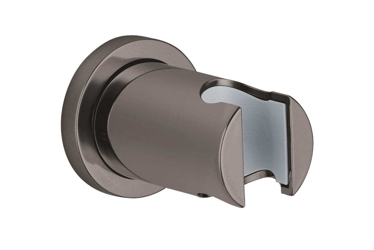 Держатель настенный для ручного душа GROHE Rainshower, темный графит глянец (27074A00)