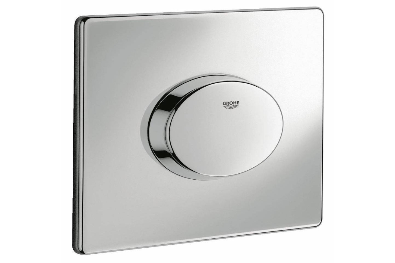Панель смыва для унитаза GROHE Skate Air, 1 режим, хром (38565000)