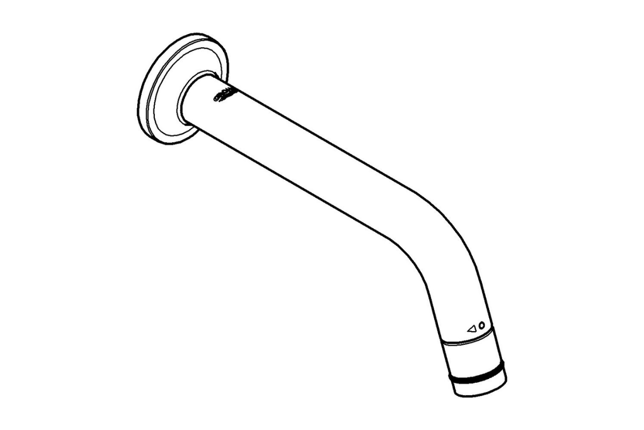 Кран для раковины GROHE Universal, без функции смешивания, хром (20203000)