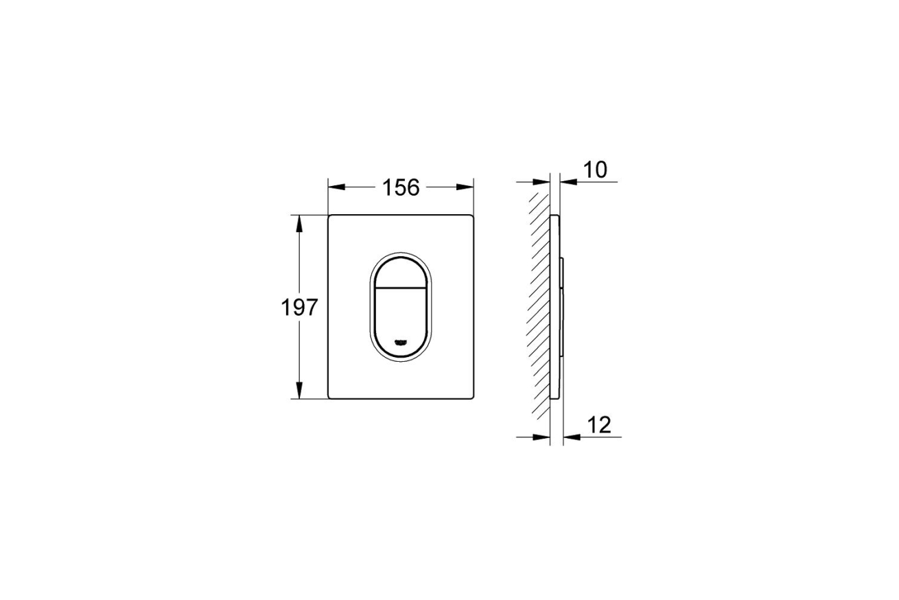 Комплект инсталляции GROHE Rapid SL 5 в 1 с подвесным унитазом и сиденьем (36503000)