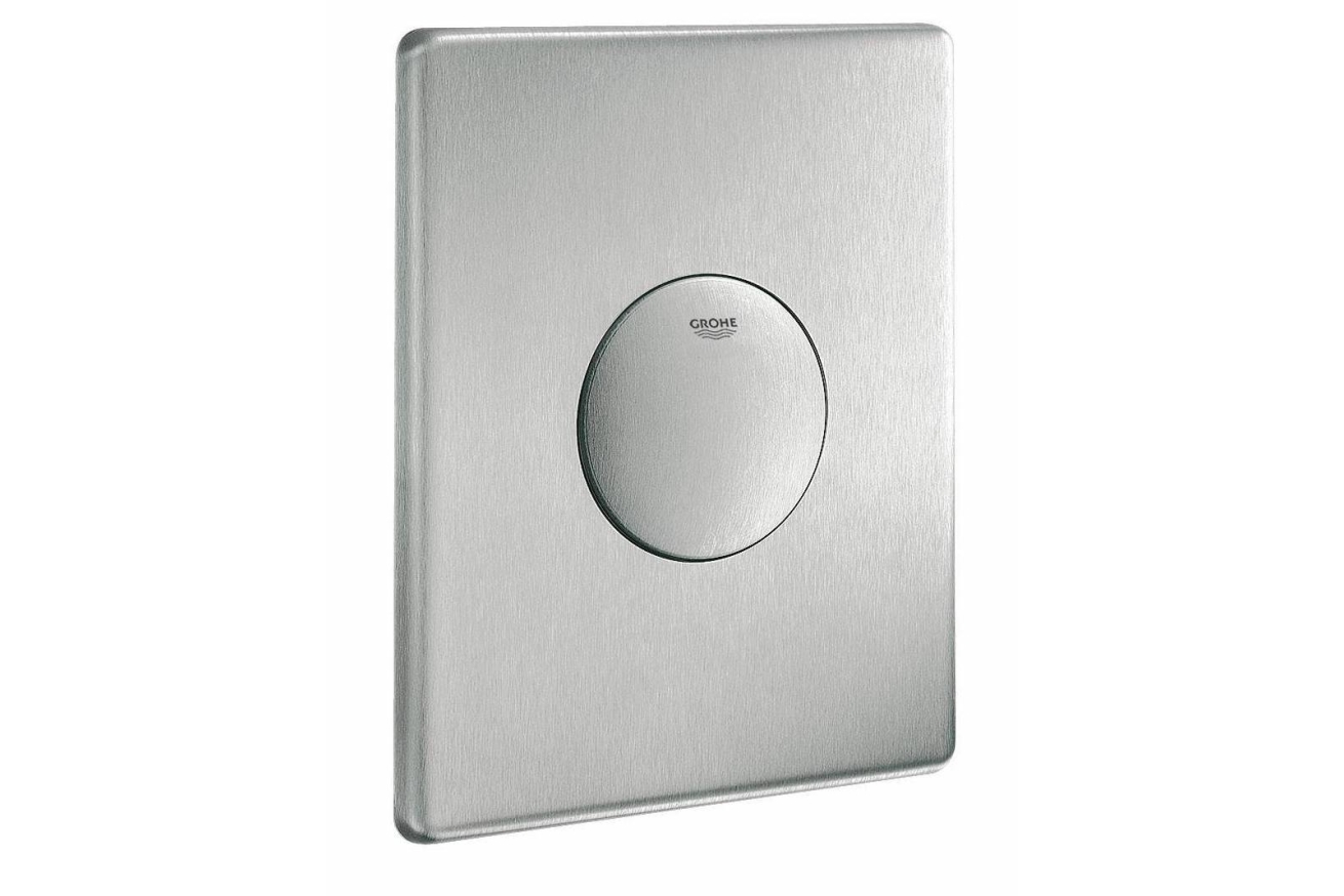 Панель смыва для унитаза GROHE Skate, 1 режим, нержавеющая сталь (38672SD0)