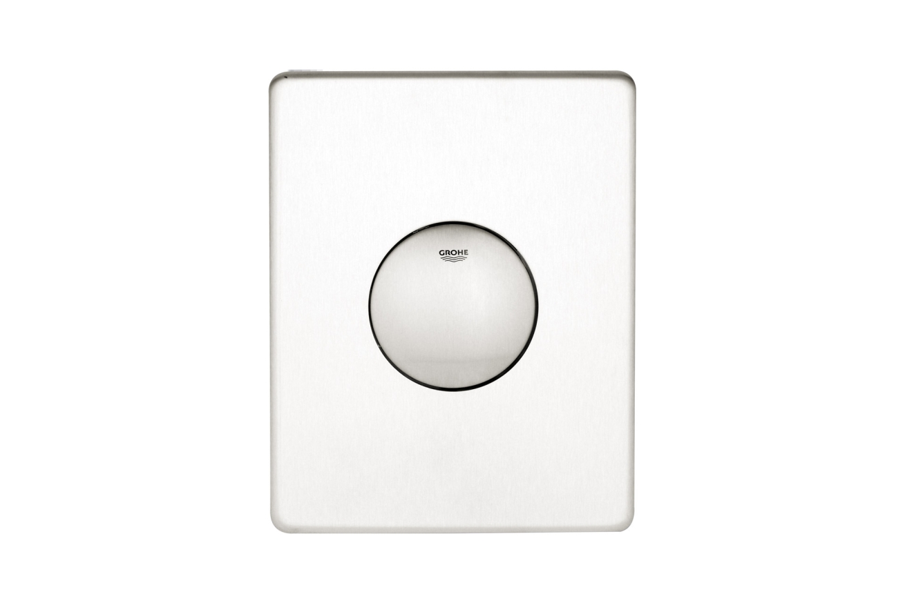 Панель смыва для унитаза GROHE Skate, 1 режим, нержавеющая сталь (38672SD0)