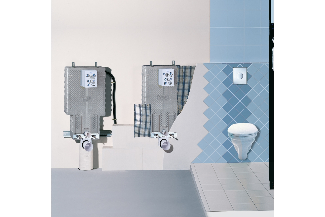 Панель смыва для унитаза GROHE Skate, 1 режим, нержавеющая сталь (38672SD0)