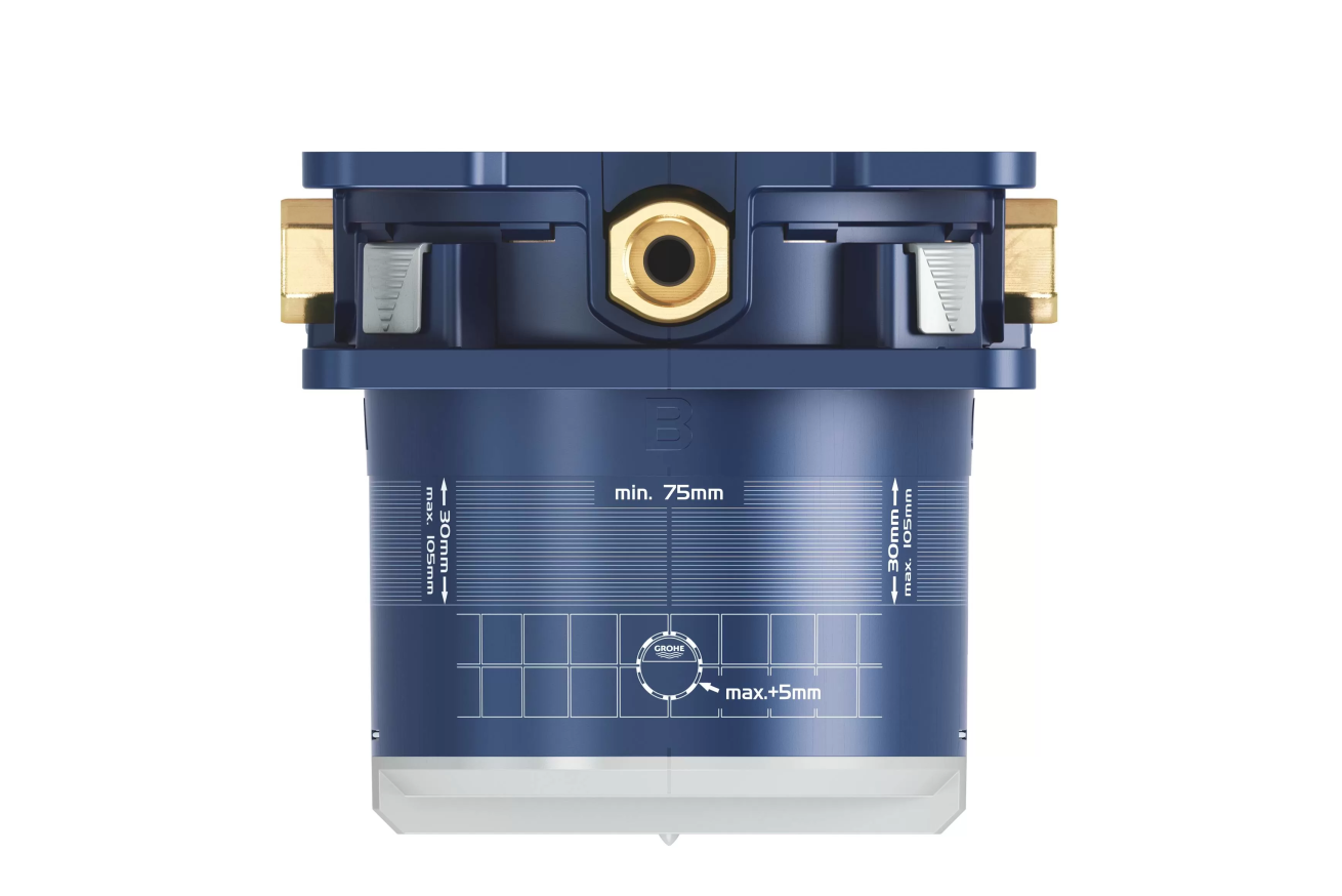 Набор для комплектации душа, с Tempesta 210, GROHE Grohtherm, хром, (34727000)