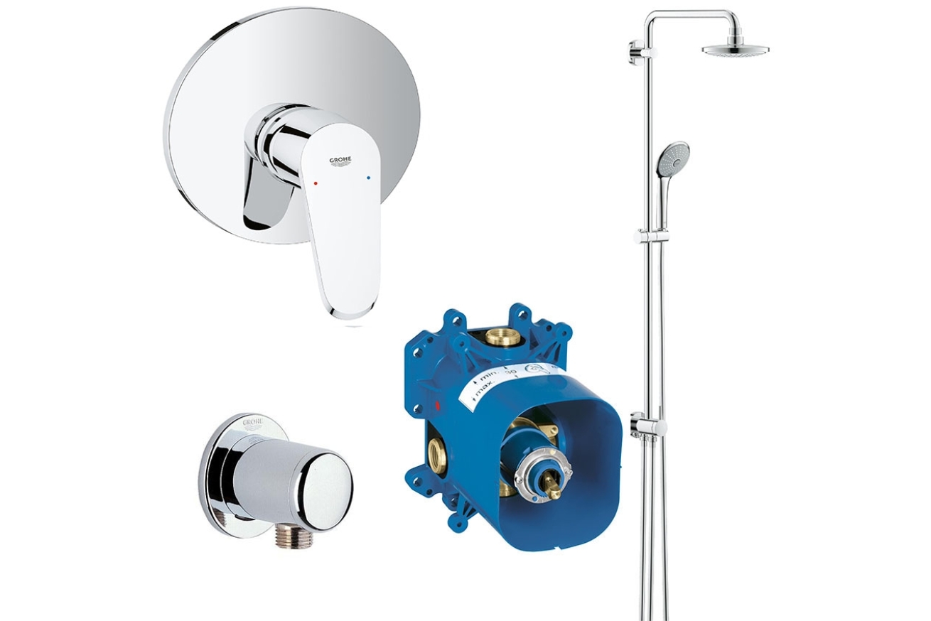 Готовый комплект для душа GROHE Eurodisc Cosmopolitan (NSB0065)