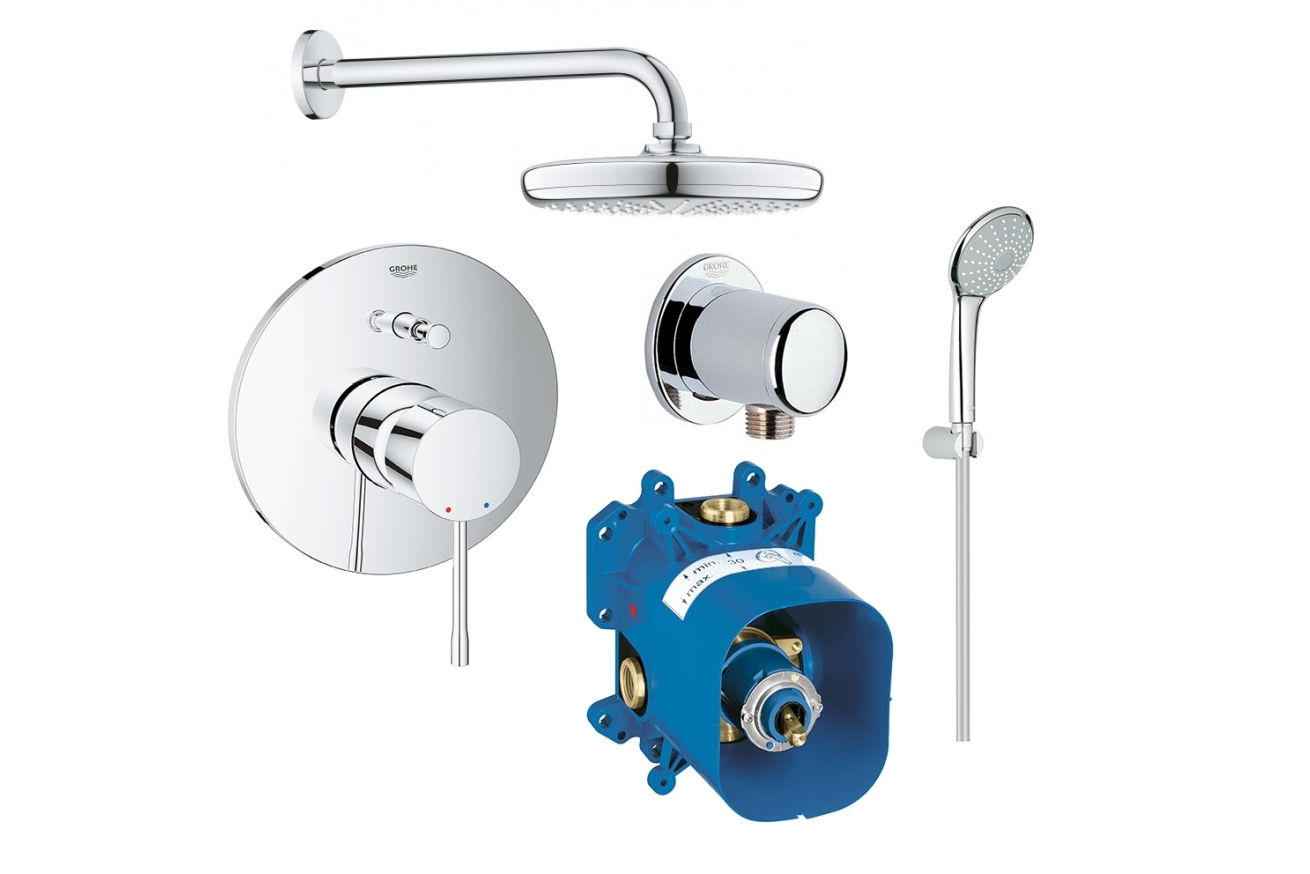 Готовый комплект для душа GROHE Essence+ (NSB0067)