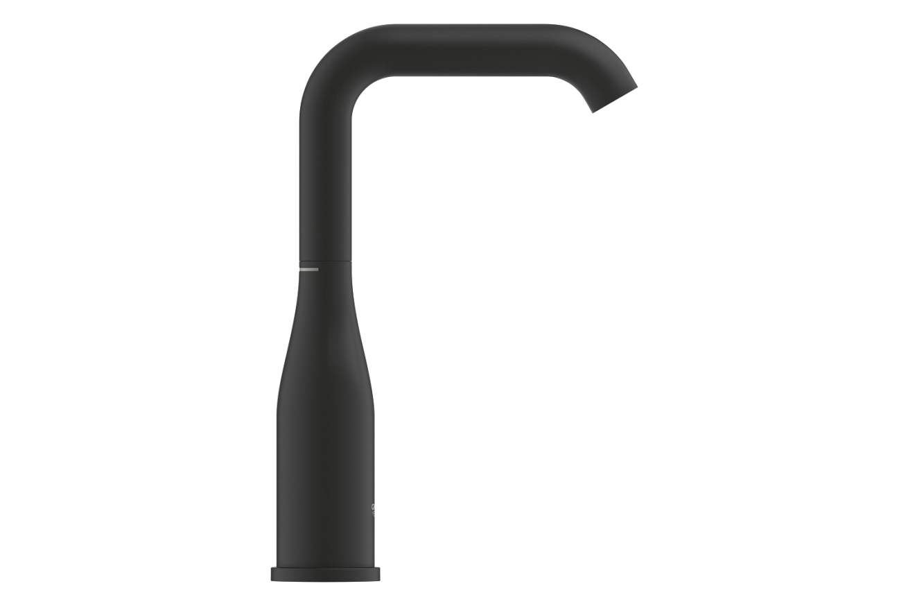 Смеситель для раковины GROHE Essence без донного клапана, L-size, фантомный черный (24177KF1)