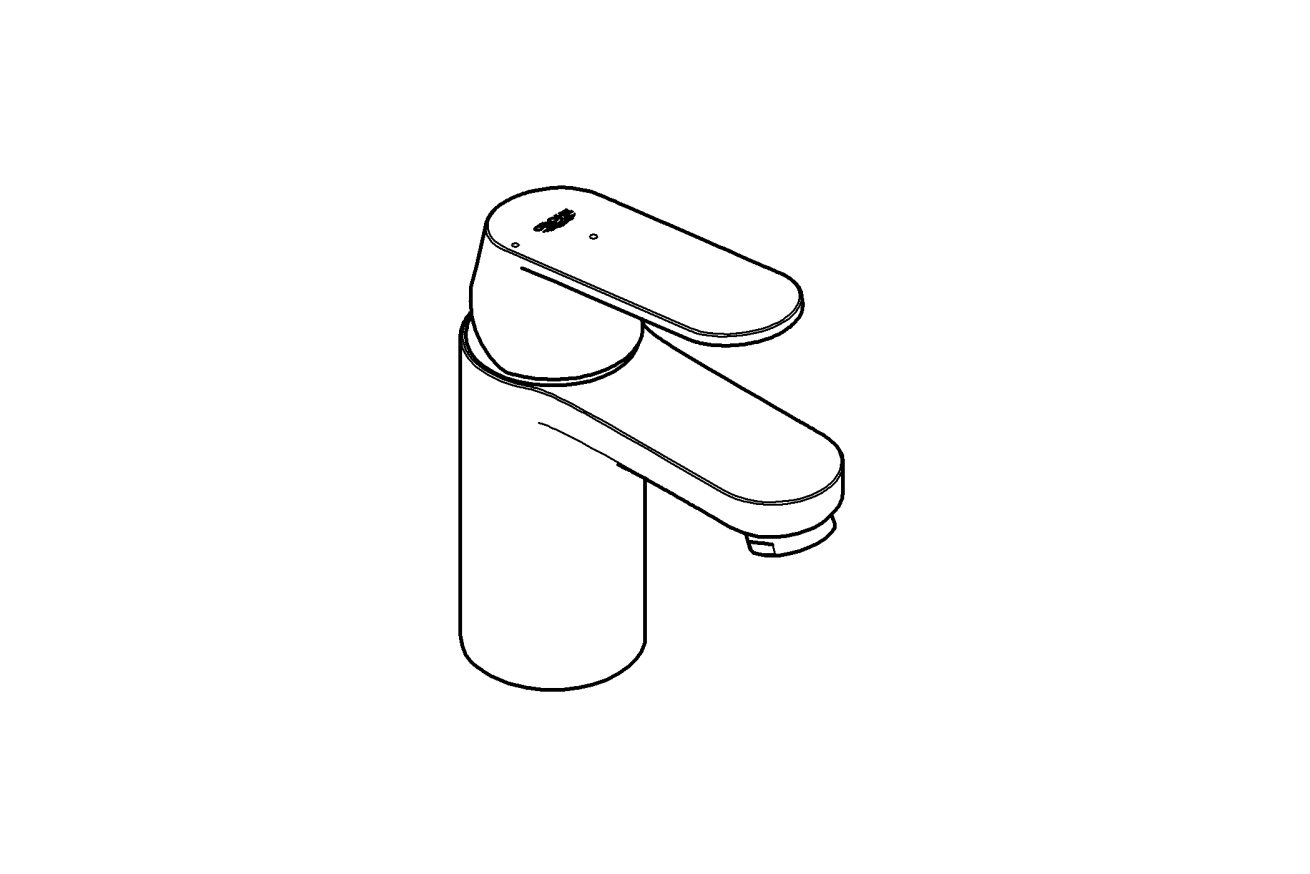 Смеситель для раковины GROHE Eurosmart Cosmopolitan S-size, хром (23927000)