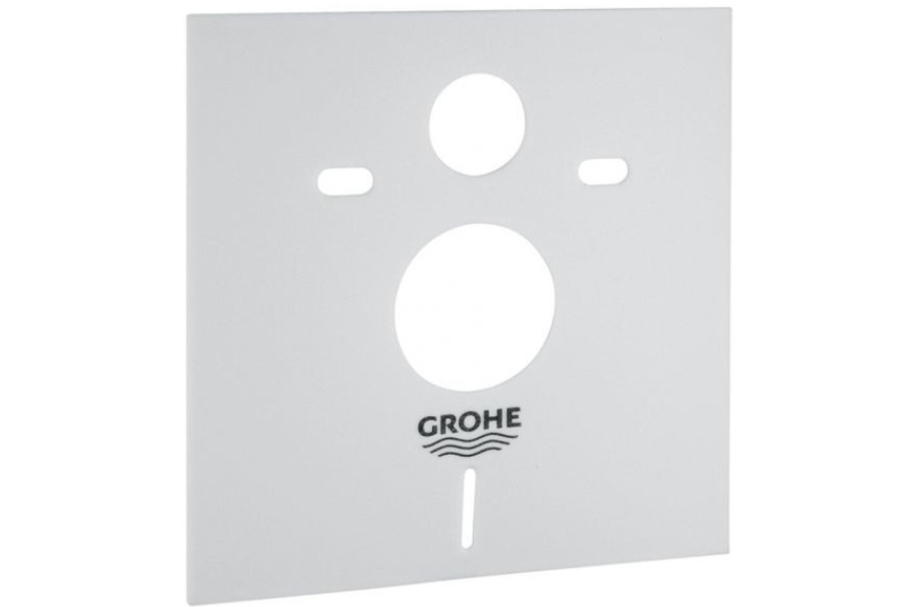 Комплект инсталляции GROHE Solido 4 в 1, с подвесным унитазом Lecico Sydney, сиденьем с крышкой и панелью смыва Skate Air (хром) (39460000)