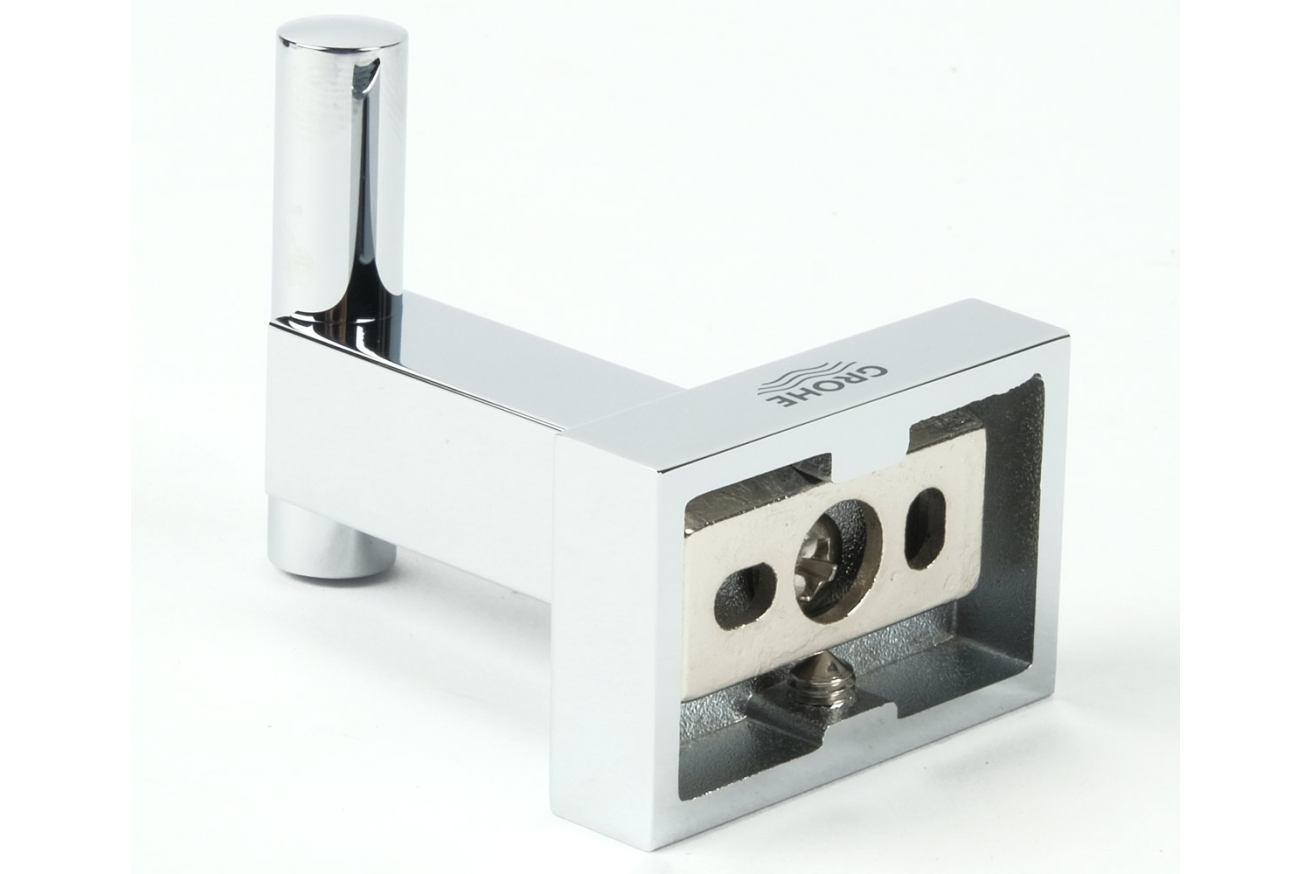 Набор аксессуаров 3 в 1, GROHE Essentials Cube, хром, (40757001)