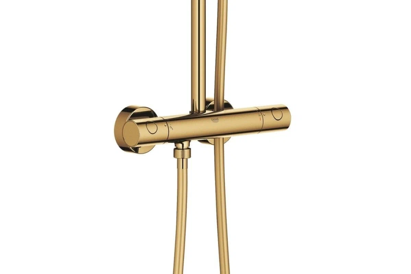 Душевая система GROHE Euphoria System 310 с термостатом для душа, холодный рассвет глянец (26075GL0)