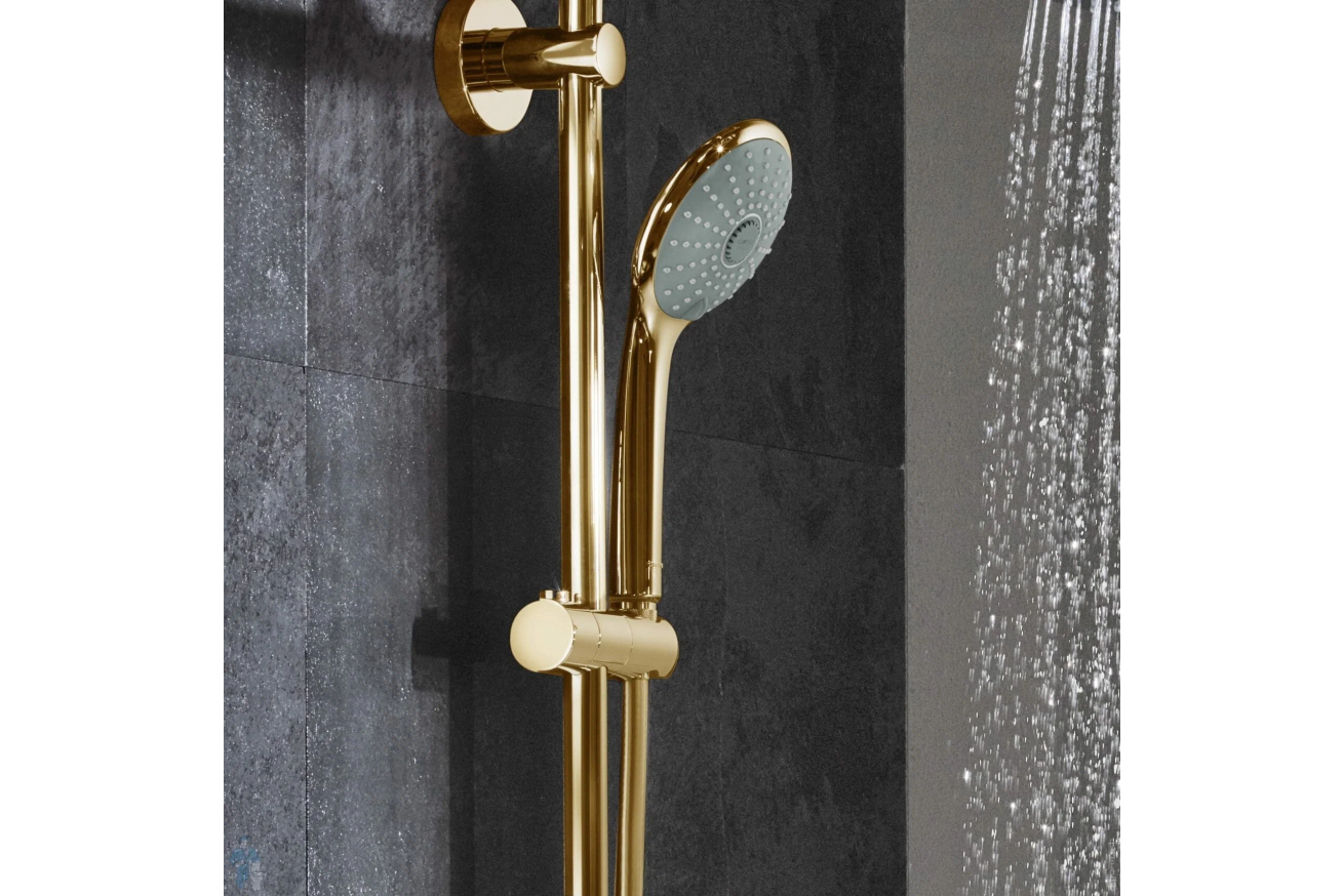 Душевая система GROHE Euphoria System 310 с термостатом для душа, холодный рассвет глянец (26075GL0)