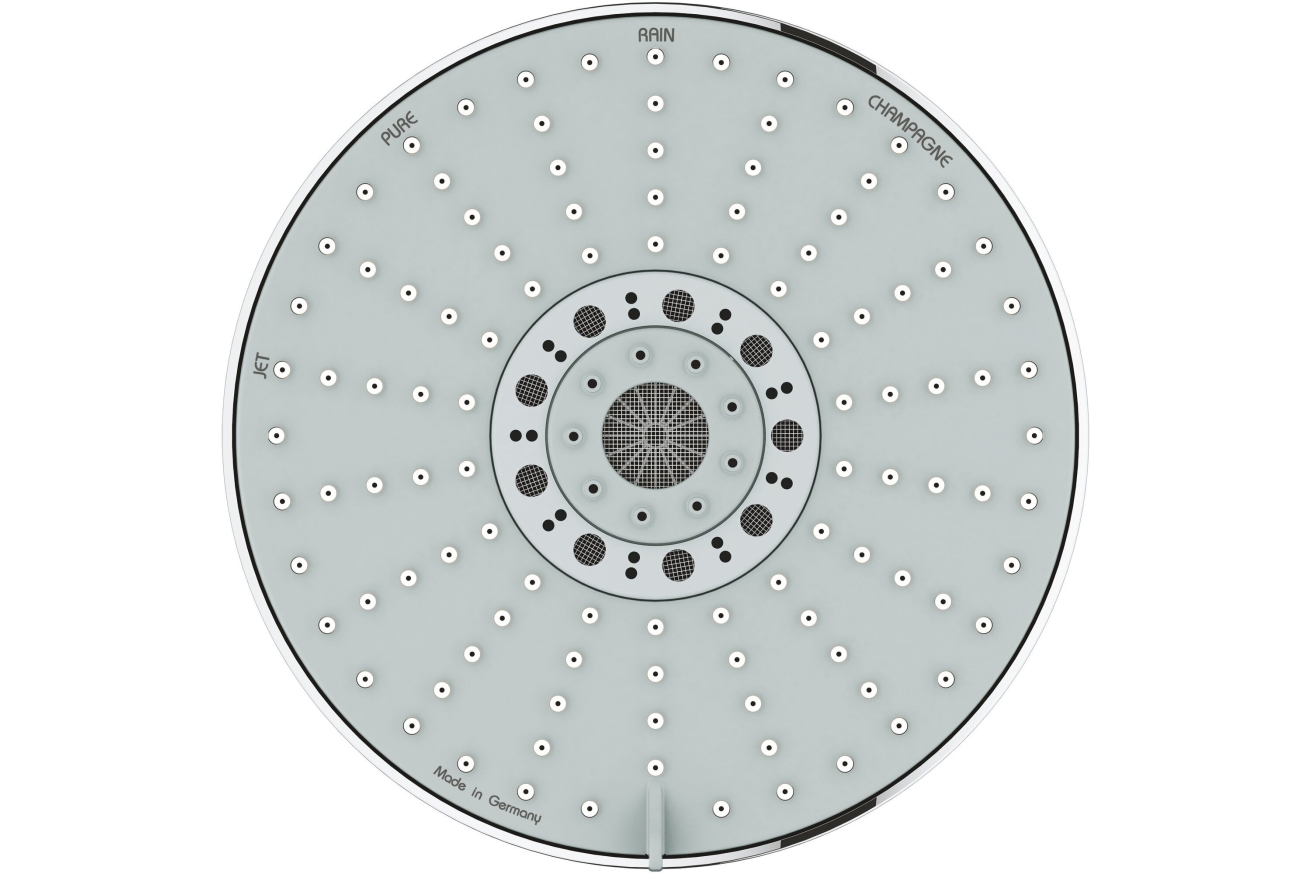 Верхний душ GROHE Rainshower Cosmopolitan 160, 4 режима, хром (27134000)