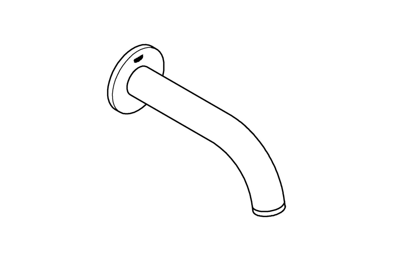 Излив для ванны GROHE Atrio, хром (13139003)