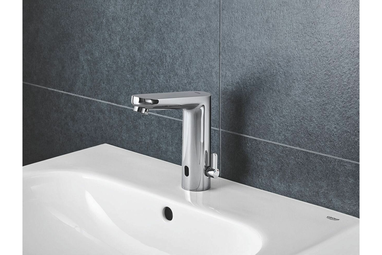 Смеситель для раковины GROHE Eurosmart Cosmopolitan E инфракрасный, L-size, хром (36422000)