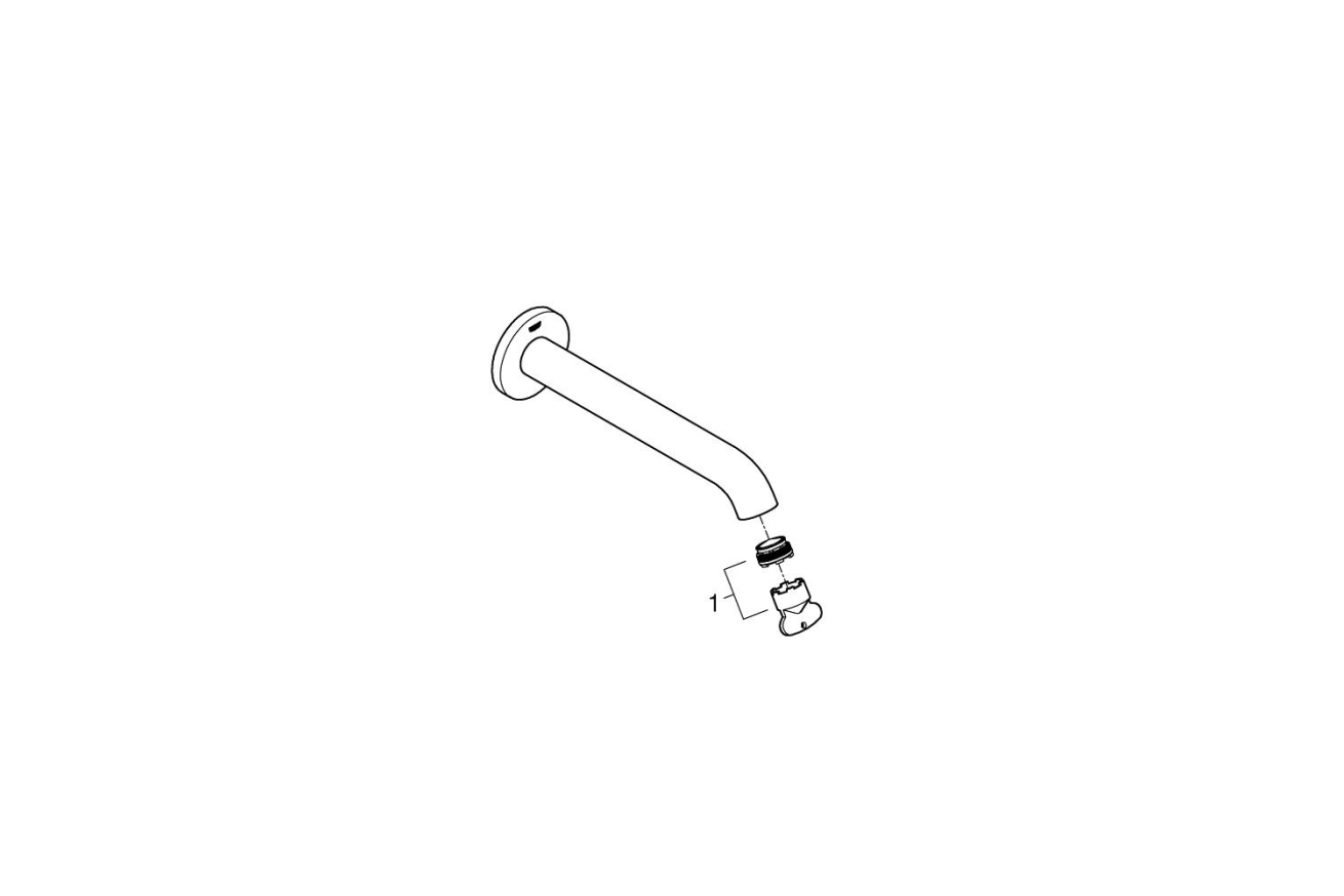 Излив для ванны GROHE Essence, теплый закат глянец (13449DA1)