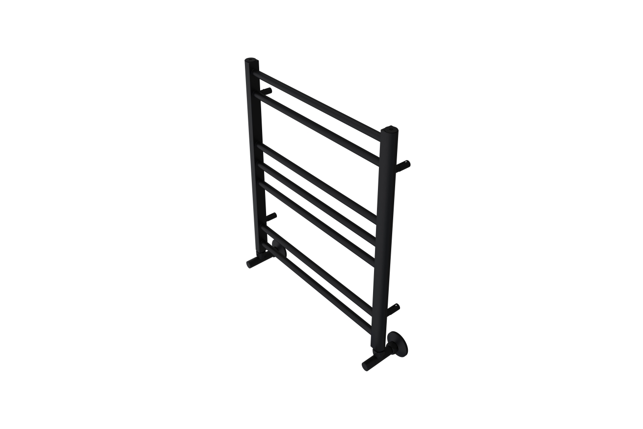 Полотенцесушитель водяной Aquatek Вега П7 500x600, черный муар AQ DR0760BL