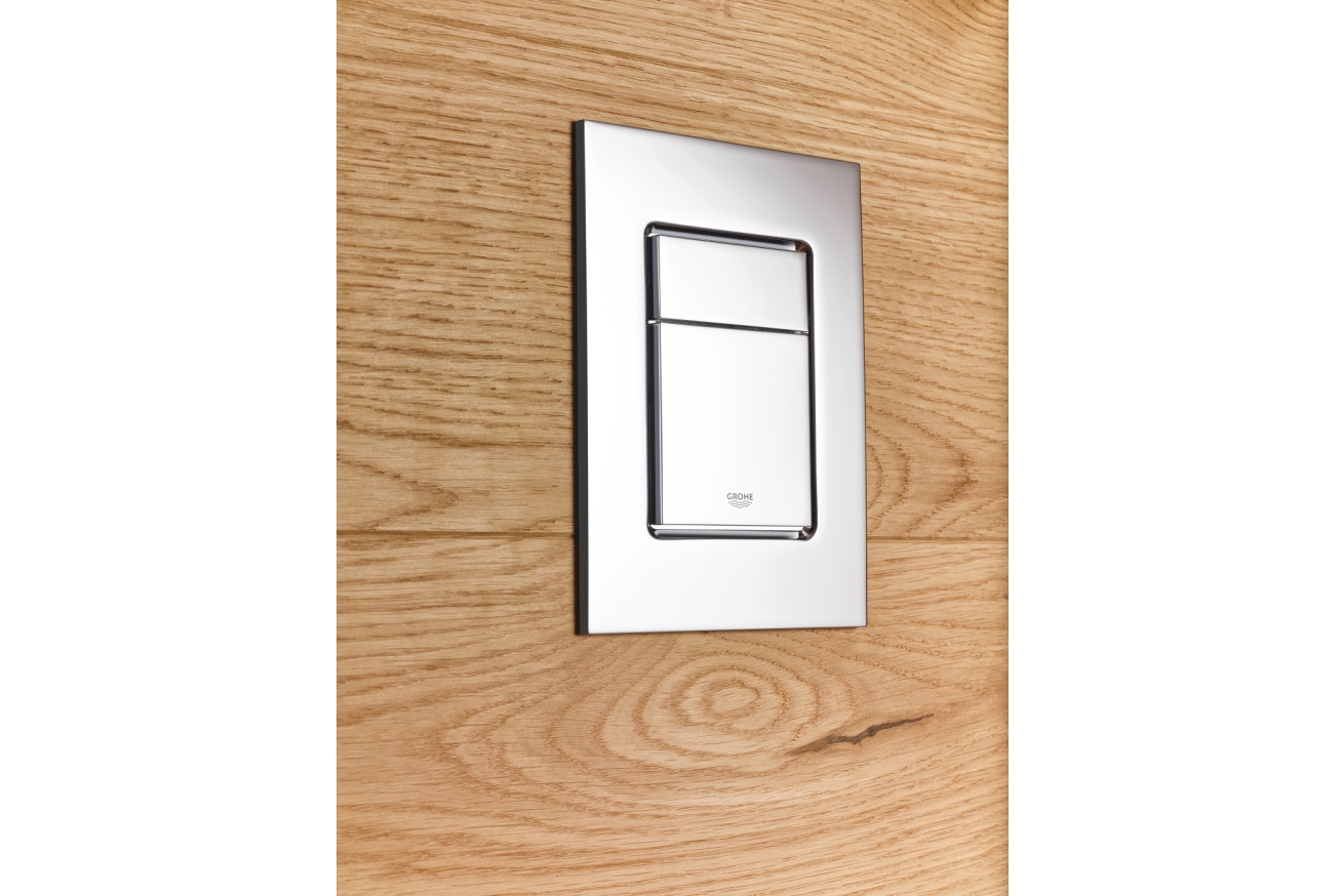 Панель смыва для унитаза GROHE Skate Cosmopolitan, 3 режима, хром (38732000)