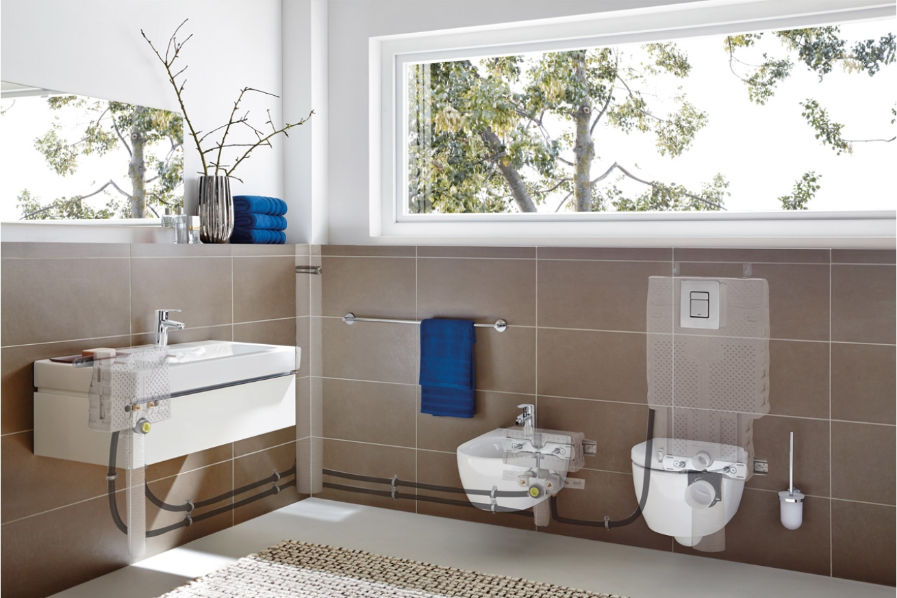 Панель смыва для унитаза GROHE Skate Cosmopolitan, 3 режима, хром (38732000)