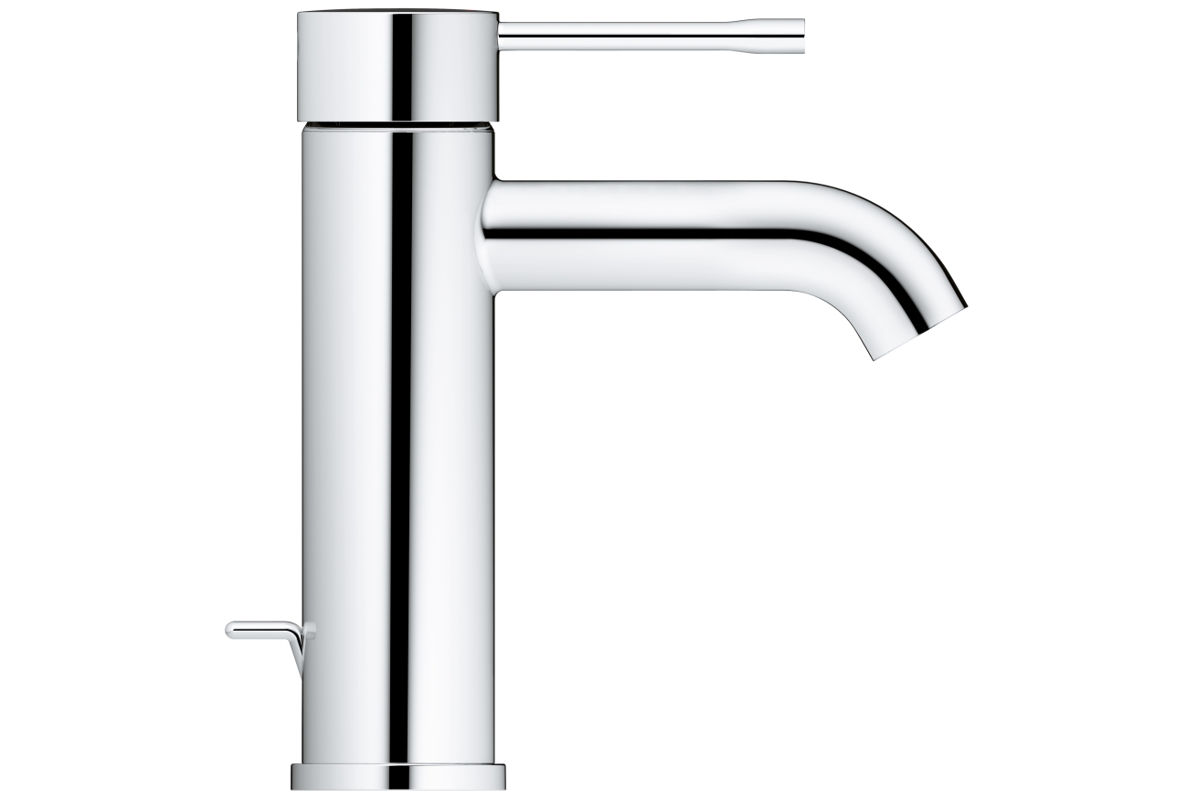 Смеситель для раковины GROHE Essence с донным клапаном, S-size, хром (23589001)