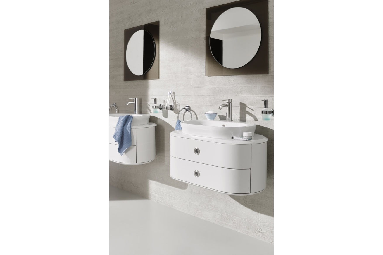 Смеситель для раковины GROHE Essence с донным клапаном, S-size, хром (23589001)